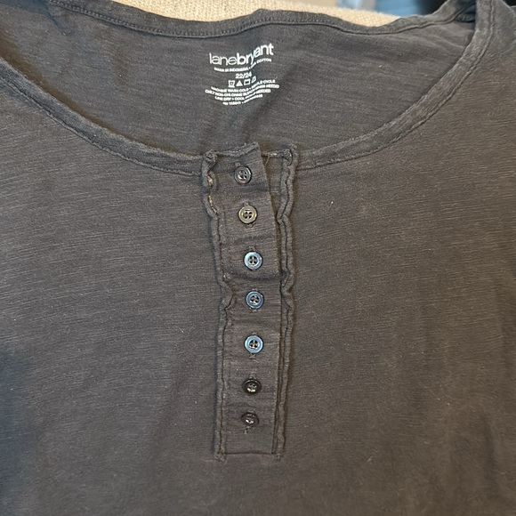 Lane Bryant Women’s Henley top - Picture 2 of 5